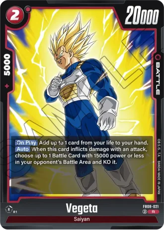 Vegeta FB08-021 — Saiyan's Pride (FB08)