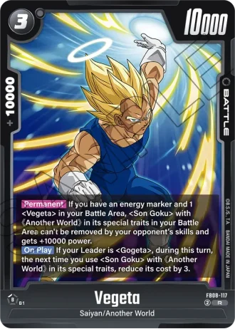 Vegeta  FB08-117 — Saiyan's Pride (FB08)