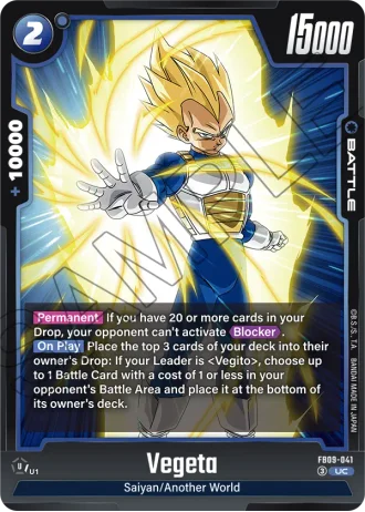 Vegeta FB09-041 — Dual Evolution (FB09)