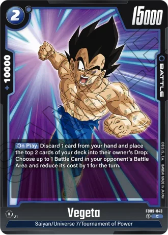 Vegeta  FB09-043 — Dual Evolution (FB09)