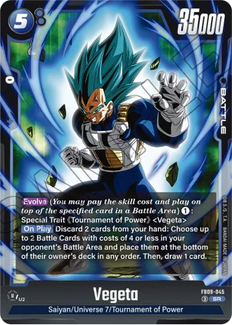 Vegeta  FB09-045 — Dual Evolution (FB09)