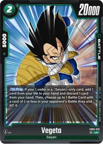 Vegeta FB09-070 — Dual Evolution (FB09)