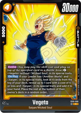 Vegeta  FB10-090 — Cross Force (FB10)