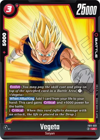 Vegeta FB11-022 — Brightness of Hope (FB11)