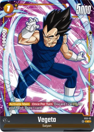 Vegeta FS11-12 — Starter Deck EX: The Phase of Evolution (FS11)