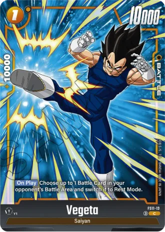 Vegeta  FS11-13 — Starter Deck EX: The Phase of Evolution (FS11)