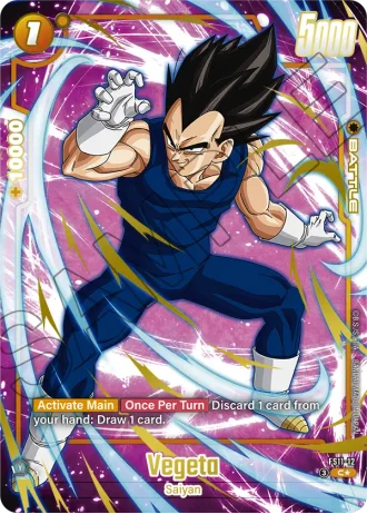 Vegeta (Gold) FS11-12 — Starter Deck EX: The Phase of Evolution (FS11)