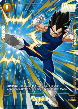 Vegeta (Gold) FS11-13 — Starter Deck EX: The Phase of Evolution (FS11)