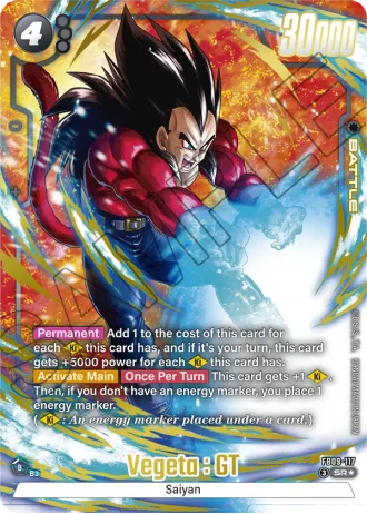 Vegeta : GT (Alternative Art) FB09-117 — Dual Evolution (FB09)