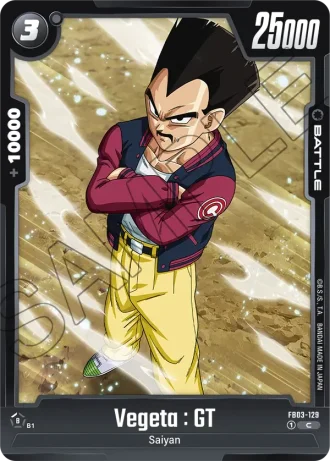Vegeta : GT FB03-129 — Raging Roar (FB03)