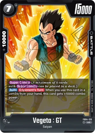 Vegeta : GT FB04-120 — Ultra Limit (FB04)
