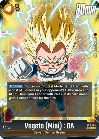 Vegeta (Mini) : DA FB06-084 — Rivals Clash (FB06)