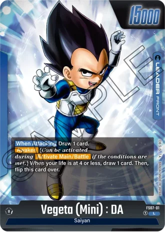 Vegeta (Mini) : DA  FS07-001 — Vegeta (Mini) (FS07)