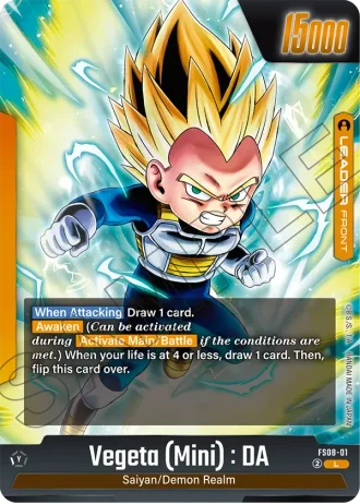 Vegeta (Mini) : DA FS08-001 — Vegeta (Mini) Super Saiyan 3 (FS08)