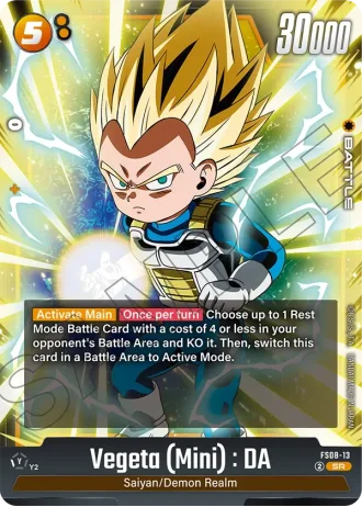 Vegeta (Mini) : DA  FS08-013 — Vegeta (Mini) Super Saiyan 3 (FS08)