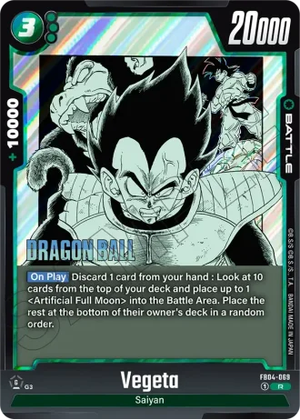 Vegeta SB01-069 — Manga Booster 01 (SB01)