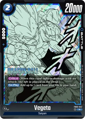Vegeta SB02-047 — Manga Booster 02 (SB02)