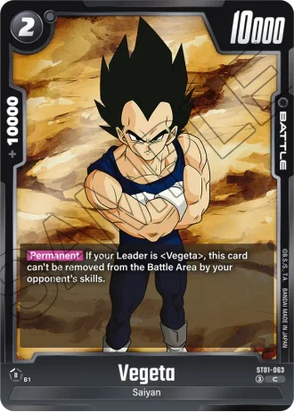 Vegeta  ST01-063 — Story Booster 01 (ST01)