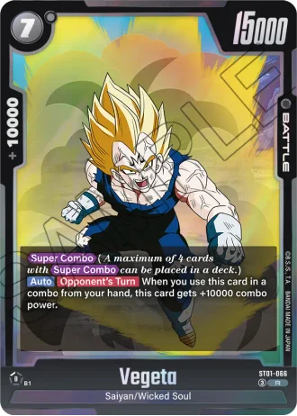 Vegeta ST01-066 — Story Booster 01 (ST01)