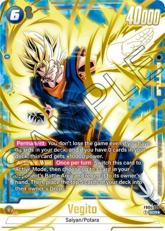 Vegito (Alternative Art) FB04-130 — Ultra Limit (FB04)