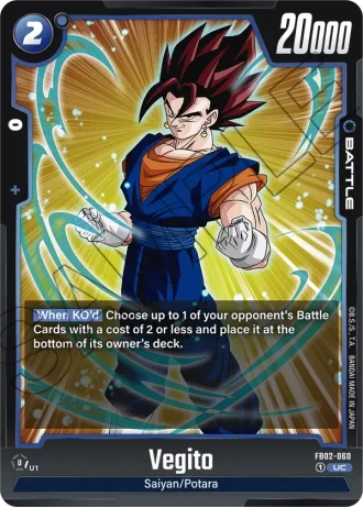Vegito FB02-060 — Blazing Aura (FB02)