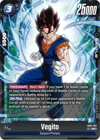 Vegito FB02-061 — Blazing Aura (FB02)
