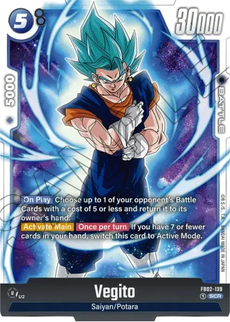 Vegito  FB02-139 — Blazing Aura (FB02)