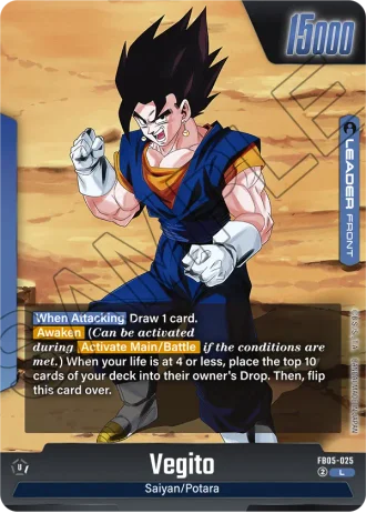 Vegito FB05-025 — Story Booster 01 (ST01)