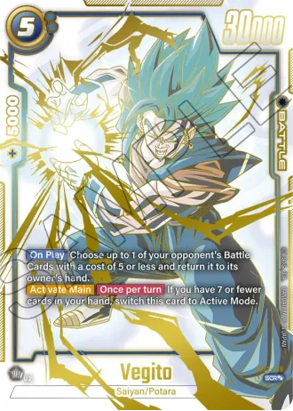 Vegito (Super Alternative Art) FB02-139 — Blazing Aura (FB02)