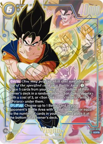 Vegito (Super Alternative Art) ST01-070 — Story Booster 01 (ST01)