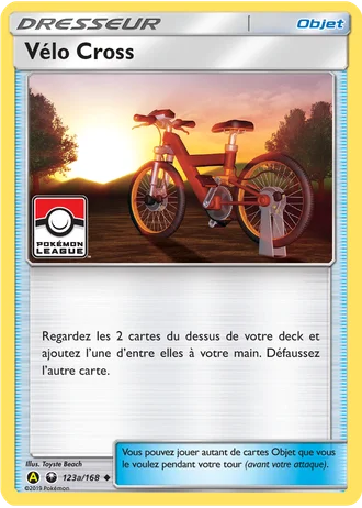 Vélo Cross #123a — Cartes alternatives A jaune