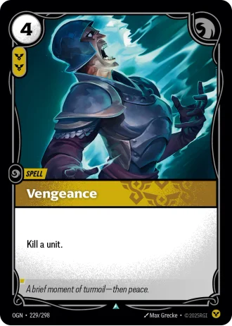 Vengeance #229/298 — Origins