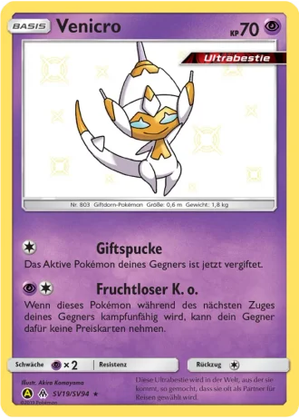 Venicro SV19 — Schillernde Schatzkammer (Verborgenes Schicksal)