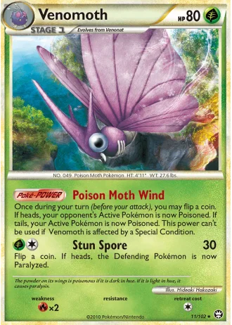 Venomoth #11/102 — Triumphant