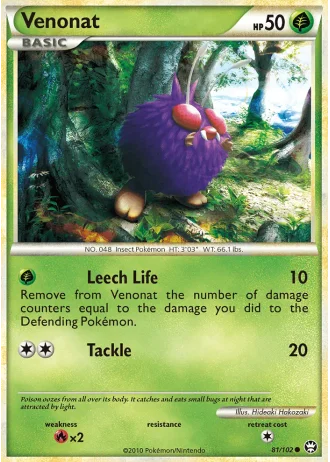 Venonat #81/102 — Triumphant