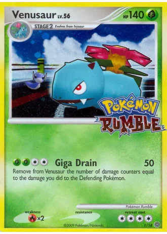 Venusaur #1 — Pokémon Rumble