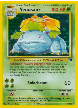 Venusaur #18/110 — Legendary Collection