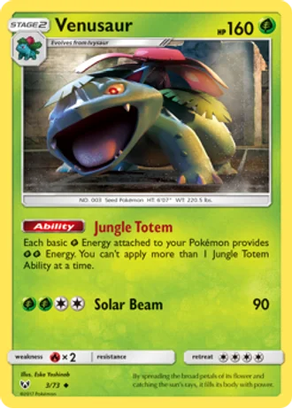 Venusaur #3 — Shining Legends