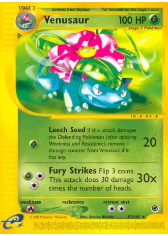 Venusaur #67/165 — Expedition Set Base