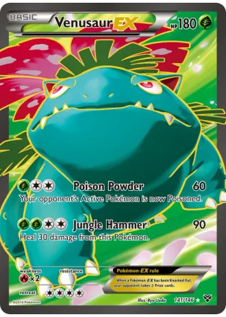 Venusaur EX #141 — XY