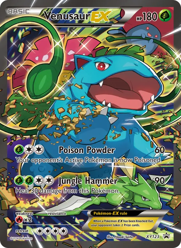 Venusaur EX XY123 — XY Promos