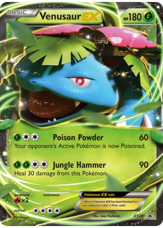 Venusaur EX XY28 — XY Promos