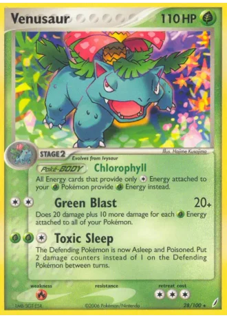 Venusaur (Regional Championships 2006-07) #28/100 — Crystal Guardians