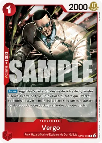 Vergo (OP10-004) — Sang Royal (OP10)