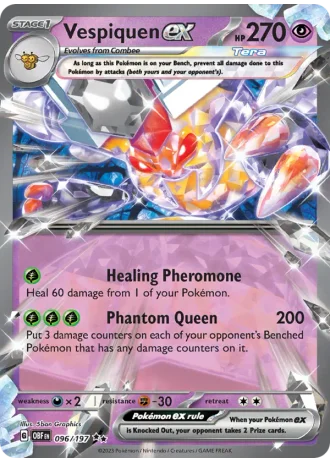 Vespiquen ex #096 — Obsidian Flames