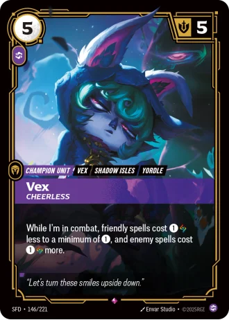 Vex, Cheerless #146/221 — Spiritforged