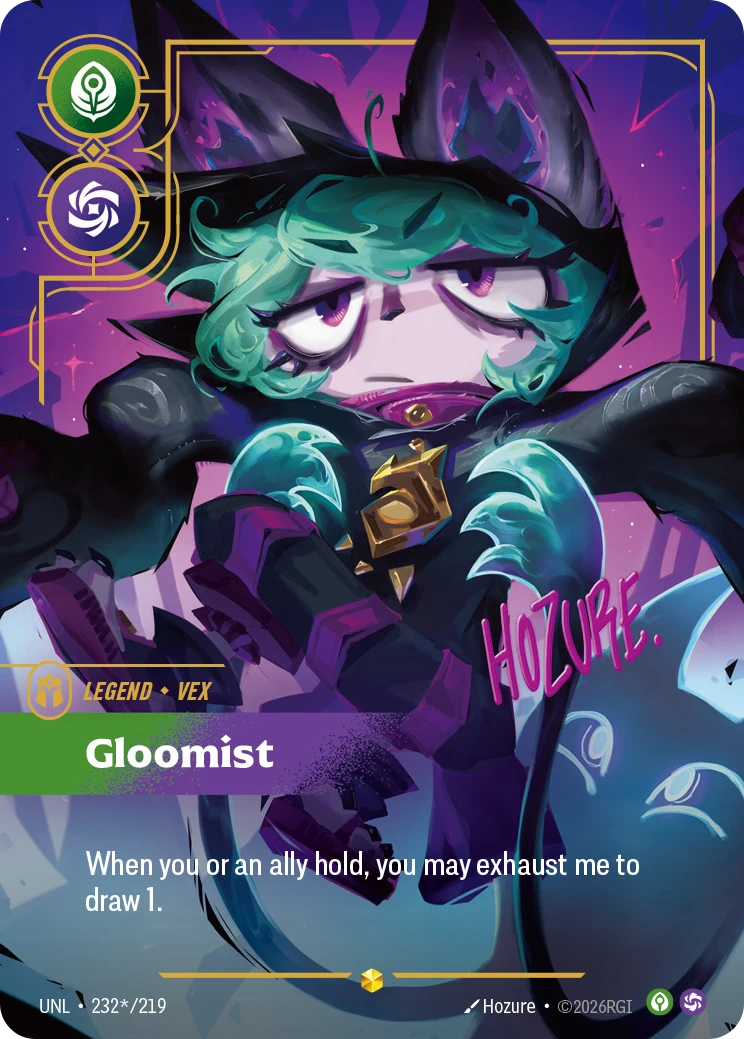 Vex, Gloomist #232s — Unleashed