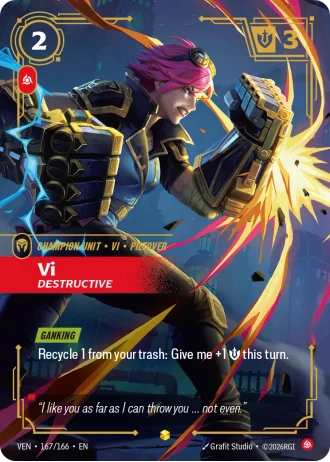 Vi, Destructive #167/166 — Vendetta