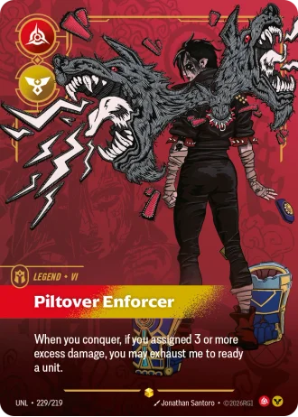 Vi, Piltover Enforcer #229/219 — Unleashed