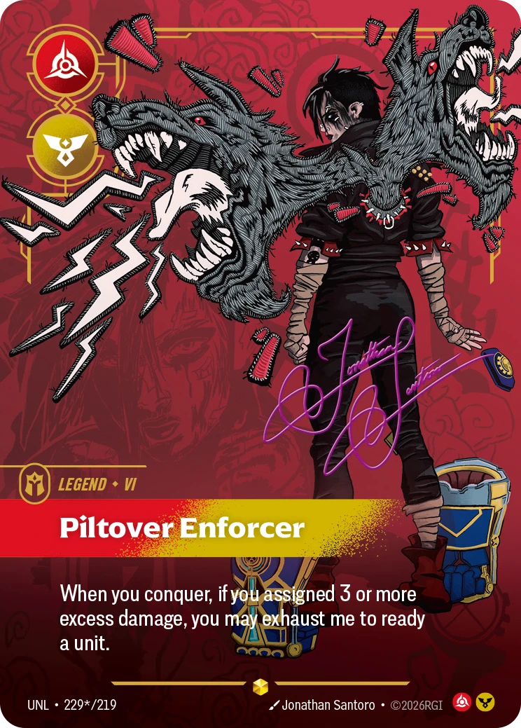 Vi, Piltover Enforcer #229s — Unleashed